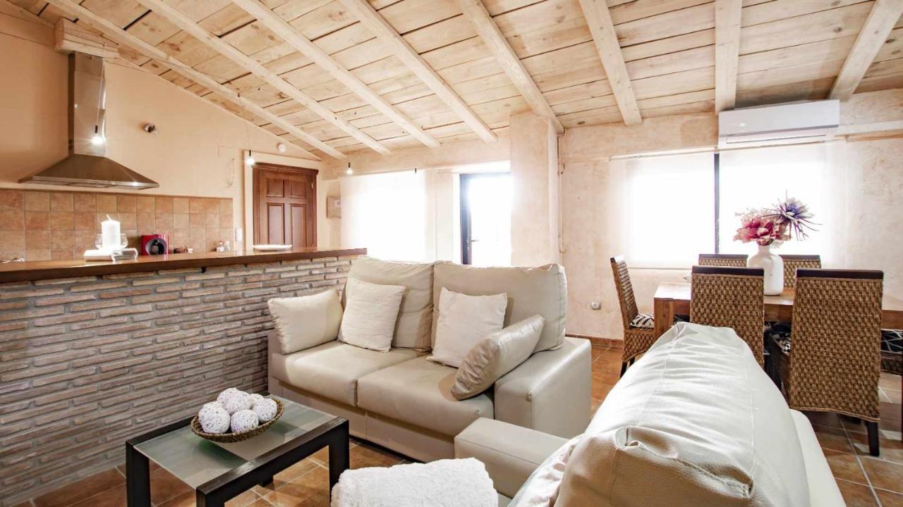 Atico Con Vistas En Albentosa La Torre Apartman Kültér fotó