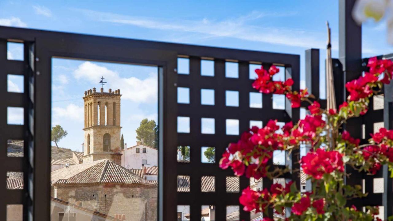 Atico Con Vistas En Albentosa La Torre Apartman Kültér fotó